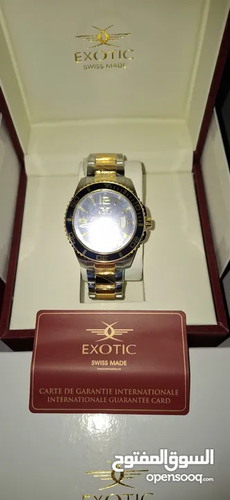 ساعه exotic غير مستعمله جديد غير ملبوسه