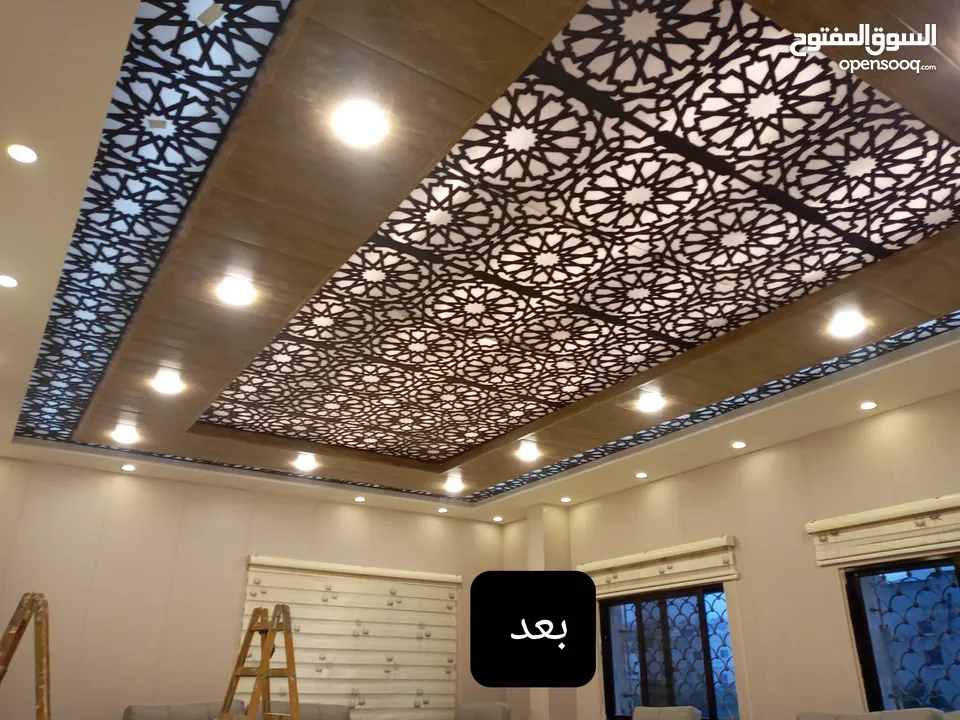 ديكورات جبسومبورد ، وفورسيلنغ ، والواح PVC المقاومة للرطوبة ، ارضيات باركيه خشب ، واجهات ديكورية ،..