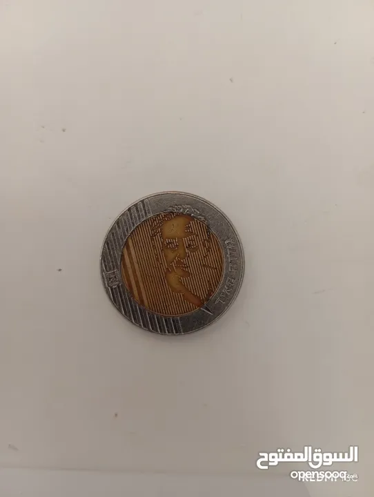 عملة اسرائيلية نادرة من 40 سنة.