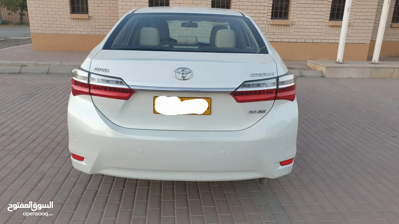 Toyota corolla XLI 2018