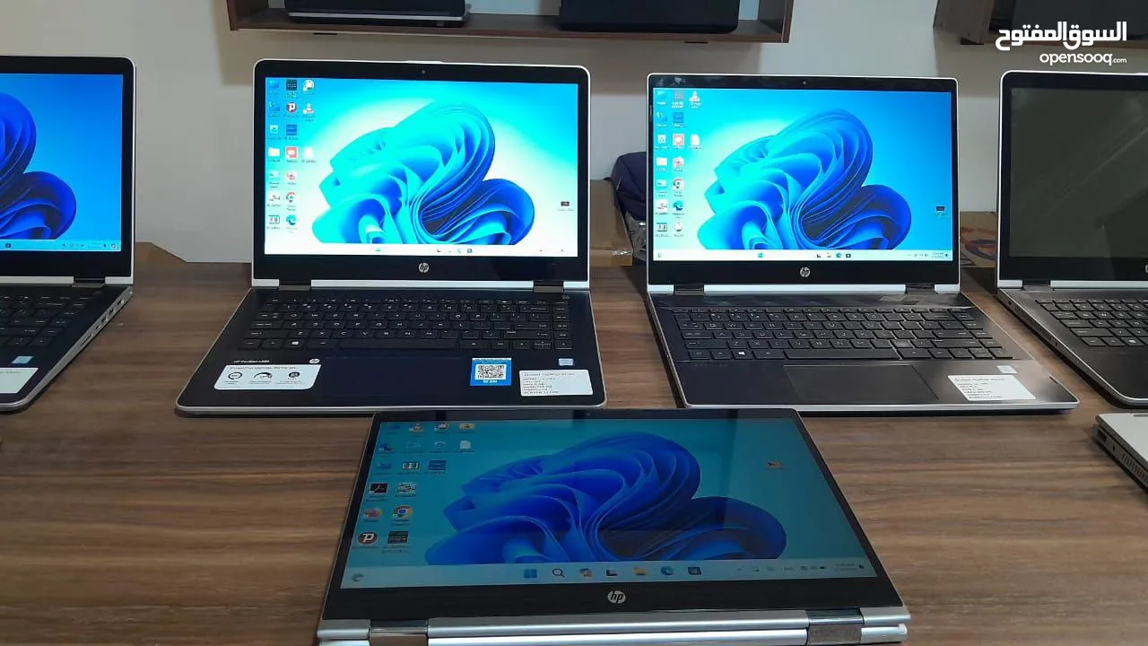 لابتوب وتاب بنفس الوقت وتاتش باليد او القلم   HP PAVILION  X360