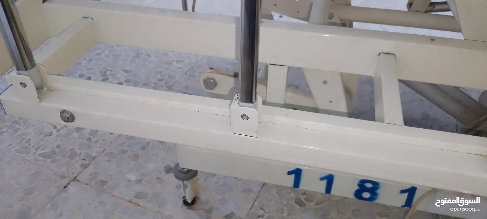 سرير طبي كهربائي مستعمل شبه جديد وكاله