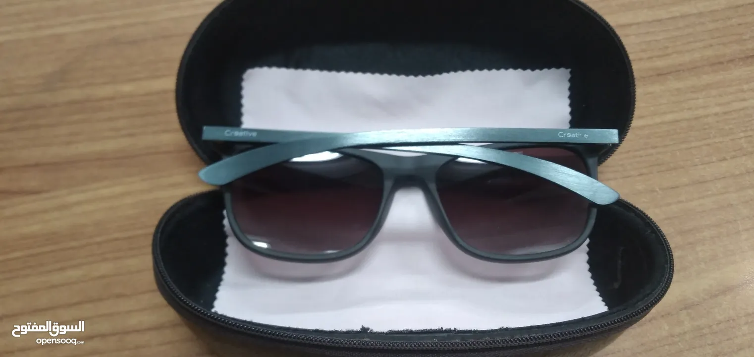 للبيع : نظارة شمس ماركة creative عدسات ploraized