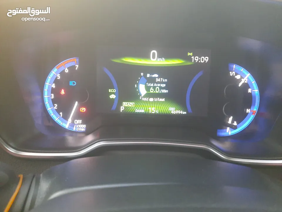 تويوتا كورولا هايبرد موديل 2023 بحالة الوكاله وارد وصيانه المركزية تويوتا .