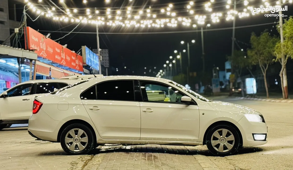 رابيد 2015 ديزل 1.6 جير عادي اصل برايفت سعر ممتاز و سيارة ممتازة