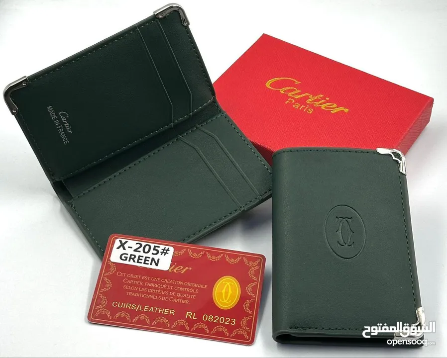 بوك كارتير  cartier wallet رجالي مع البوكس