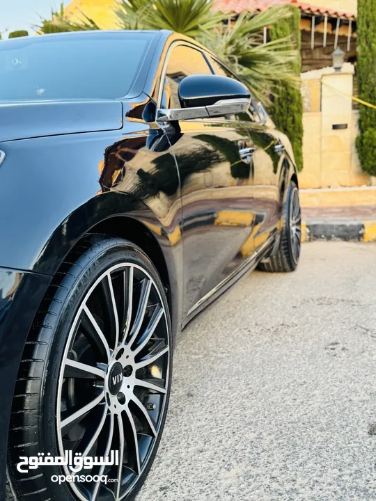 Kia 7 kadenza مستعمل بحالة الوكاة فلل الفلل كامل اضافات  4 جيد قصعات امامية على الجوانب