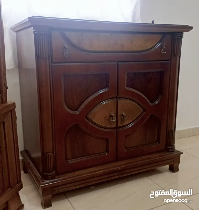 غرفة سفرة 4 قطع زان ولاتيه