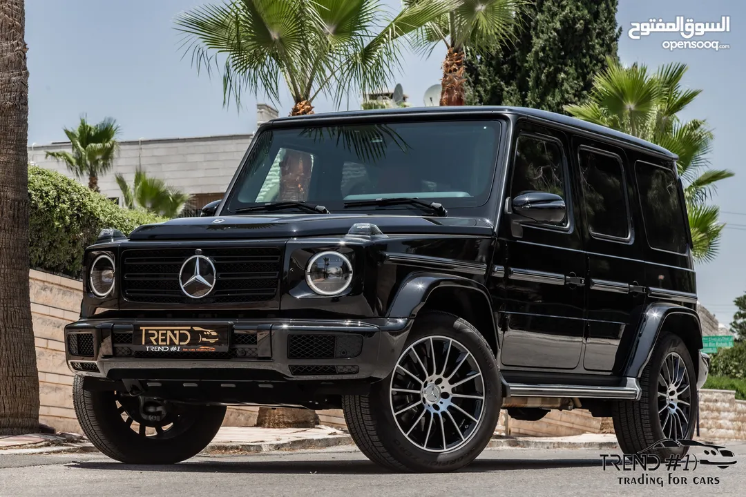 Mercedes G500 2024 Amg kit Night Package   السيارة وارد و كفالة الشركة و قطعت مسافة 2,000 كيلو