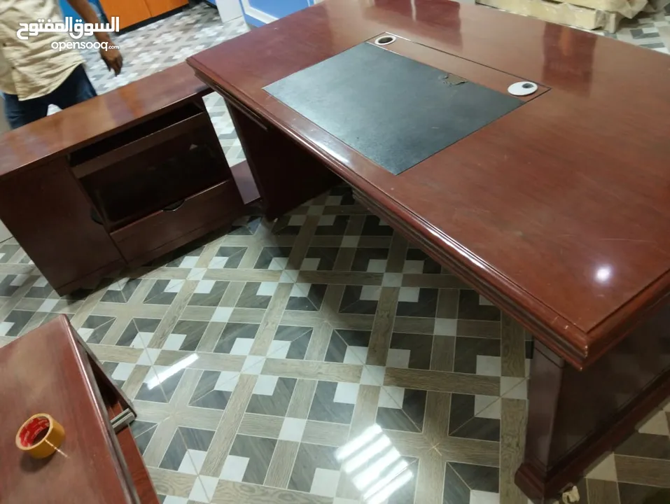 office table with side table and sofa table