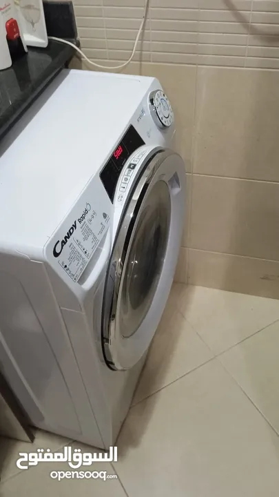 Washing machine with dryer used carefully and occasionally