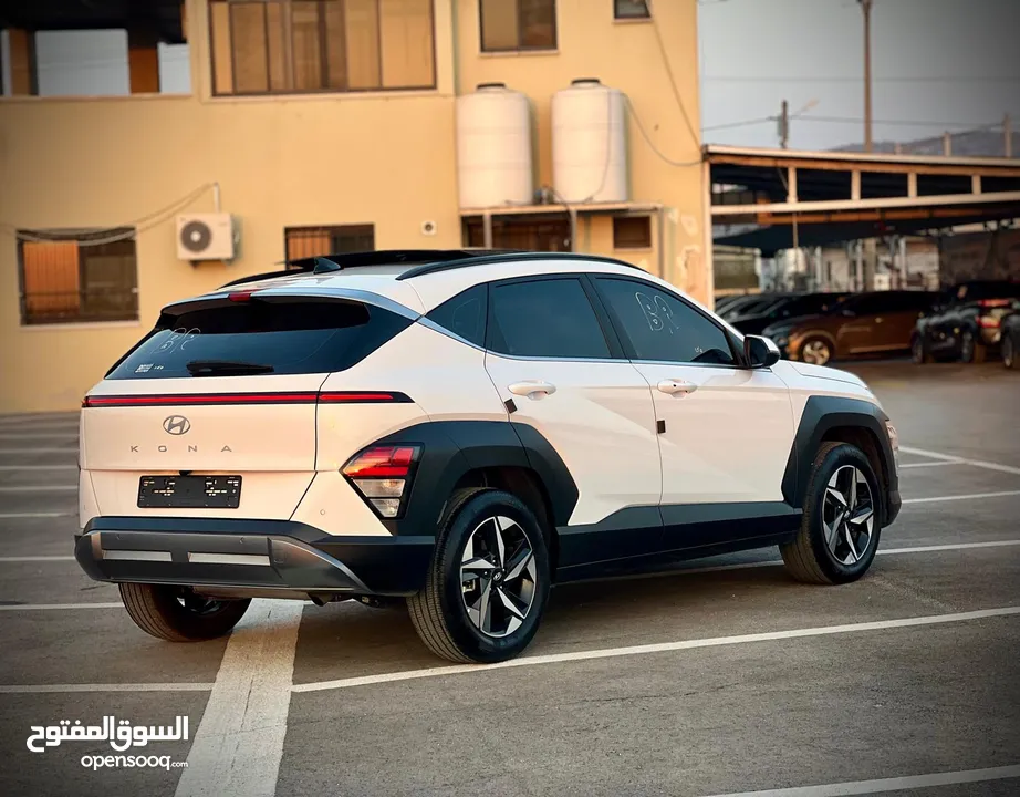 هونداي كونا  هايبرد (بنزين+كهرباء )  الشكل الجديد  فل الفل مميز بدون فتحة 2023/
