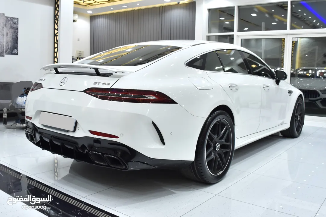 Mercedes Benz GT 43 AMG ( 2021 Model ) in White Color Korean Specs