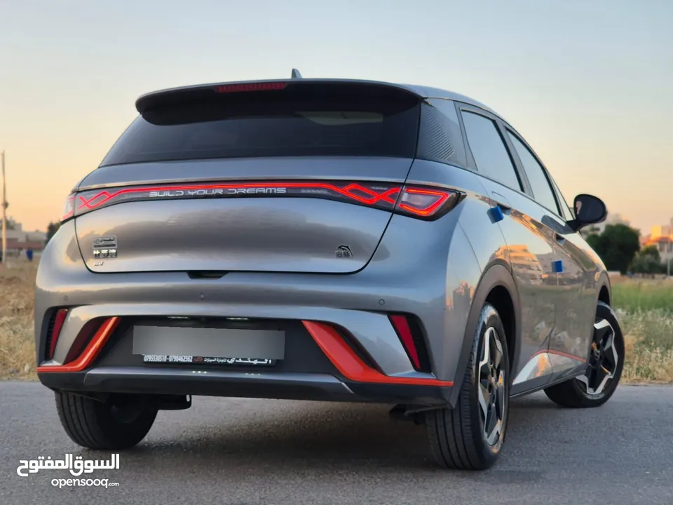 fashion- موديل 2022 BYD بي واي دي دولفين  لون فيراني ميتالك دهان الوكالة -5 كاميرات  فل كامل