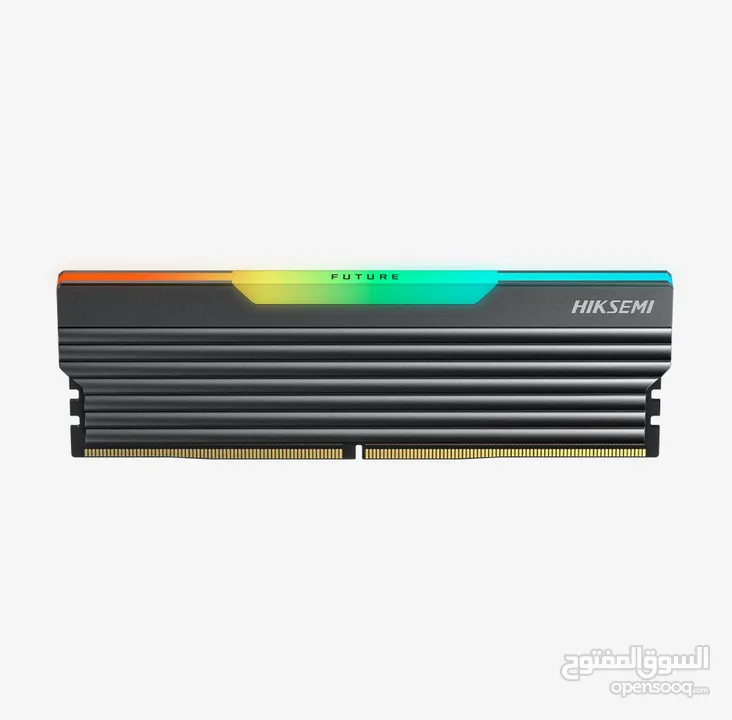 رام كمبيوتر سريعة النقل مضيئة رجب جديدة هيكسيمي 16GB & 8GB Hiksemi Future RGB Ram 3200Hz DDR4