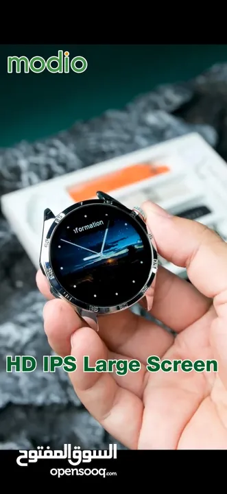 ساعة موديو الذكية Modio Watch MR-70 صاحبة المظهر الأنيق و الإمكانيات الفائقة