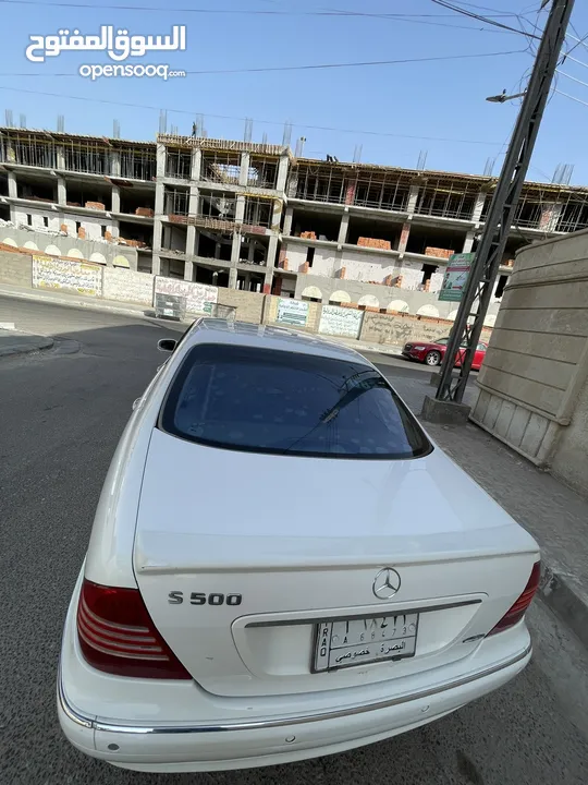 مارسيدس بنز s500 باب الطويل 2002 اصل