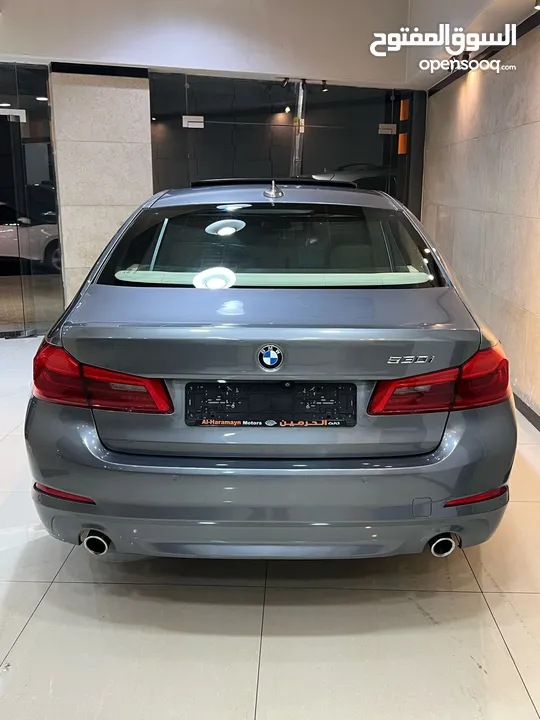 BMW 530i 2017 وارد شركه ابو خضر مالك اول فحص كامل بحاله الوكاله
