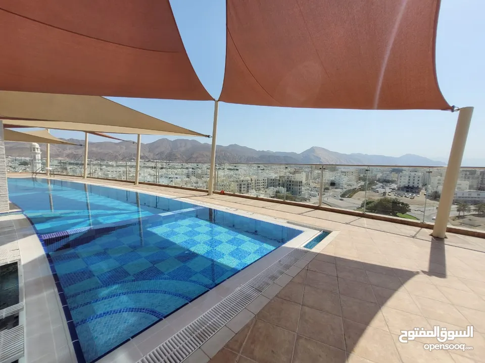 GREAT OFFER! 2 BR Middle Apartments in Khuwair with Rooftop Pool & Gym Membership