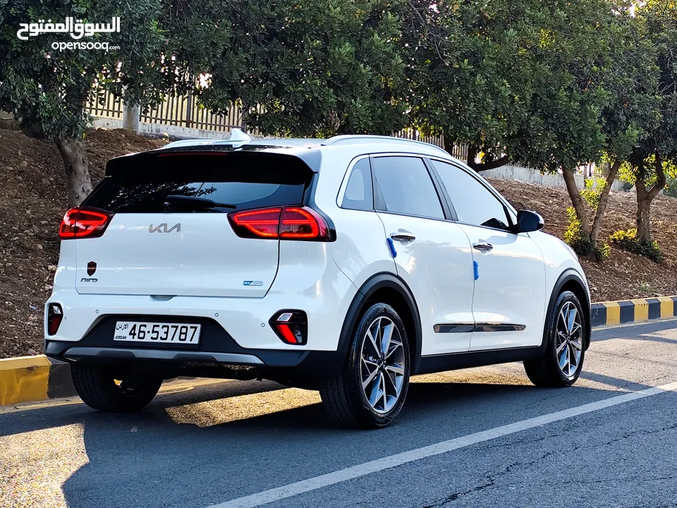 كيا نيرو 2022 KIA NIRO HYBRID جمرك جديد وارد كوري فحص كامل بحالة الوكالة