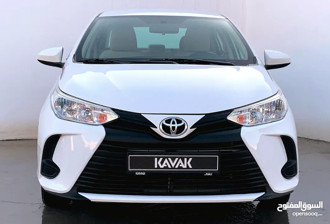 2021 Toyota Yaris SE / E Sedan * GCC * Service History * Free Warranty * Instalments * 0 Downpayment