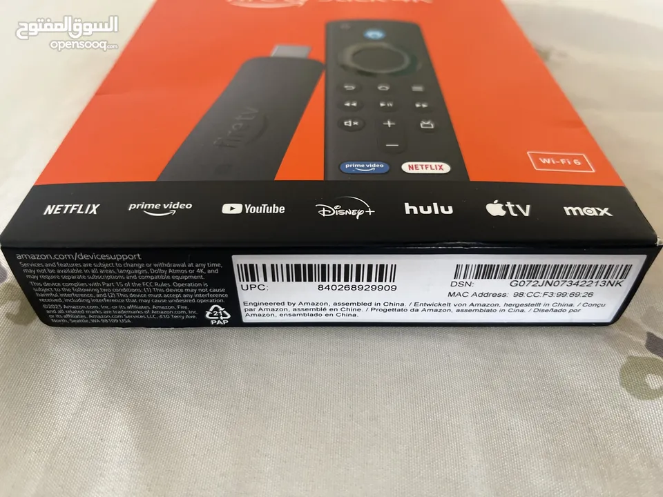 Fire tv stick 4k new