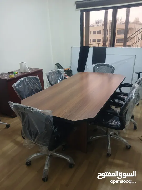 طاولة اجتماعات شامل التوصيل والتركيب عمان زرقاء