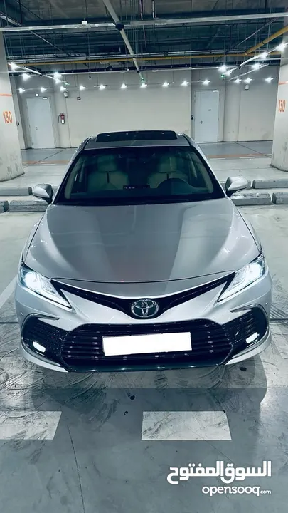 تويوتا كامري 2021 فل الفل GLE فحص كامل كرت ابيض استخدام شخصي كارسير 5 نجوم خالي من الحوادث للبيع