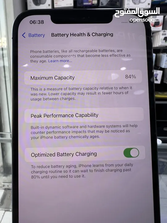 iPhone 12 Pro Max (128 GB) ايفون 12 برو  ماكس مستعمل بحالة ممتازة غير مفتوح او مصلح نهائيا كفالة محل