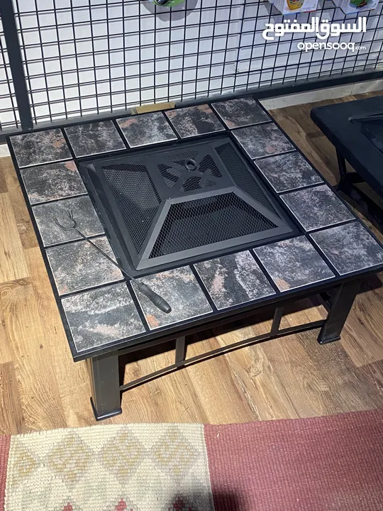 موقد للحطب Square fire pit