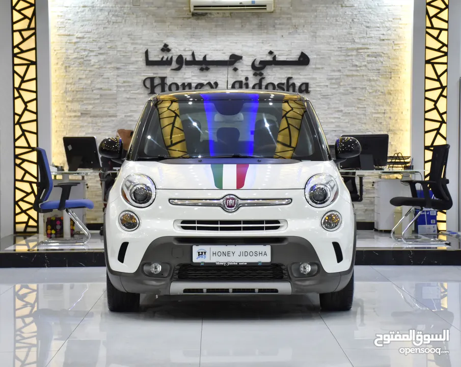 FIAT 500 L ( 2015 Model ) in White Color GCC Specs