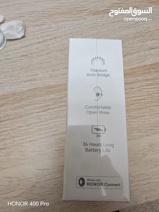 سماعة جديدة لم تفتح من الكيس honor choice earbuds clip