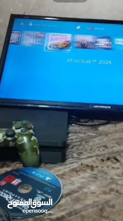 بلاي ستيشن 4 مستعمل قليل