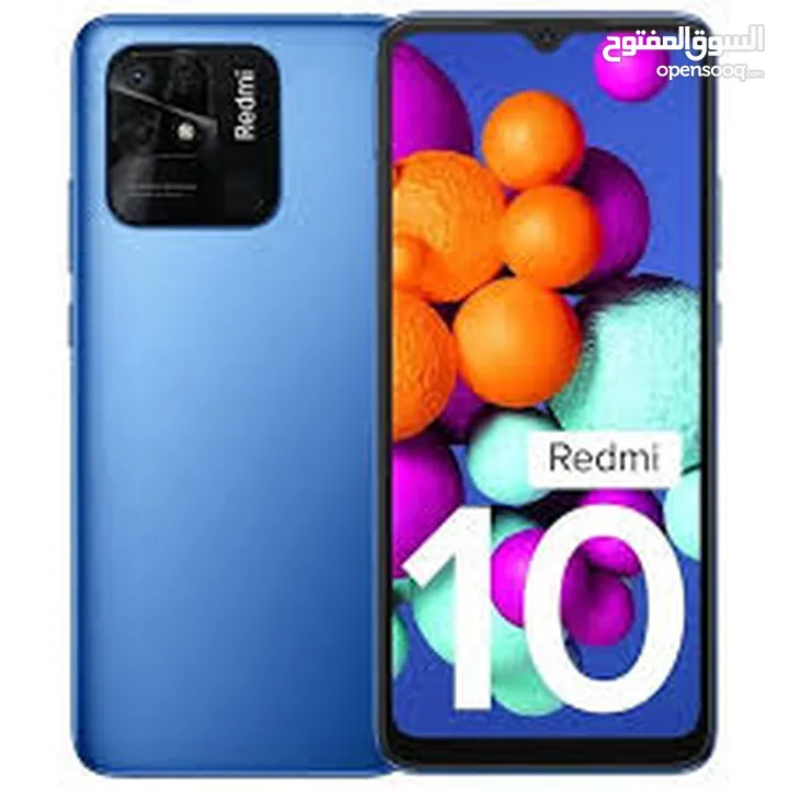 XIAOMI REDMI 10C ( 128GB ) / RAM 4 NEW /// شاومي ريدمي 10 سي ذاكرة 128 رام 4 الجديد
