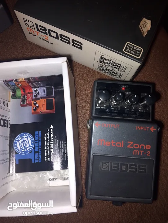 دعسة ديستورشن  metal zone mt2 distortion
