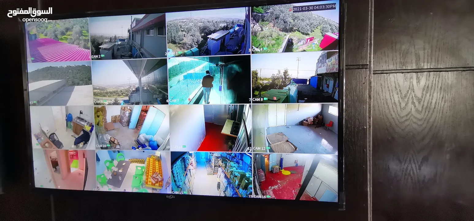 كاميرات المراقبه Dahua Hikvision كفاله مدى عام
