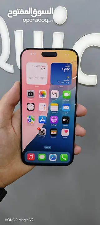 IPHONE 16 PRO MAX (512-GB) USED /// ايفون 16 برو ماكس  ذاكرة 512 مستعمل وكاله