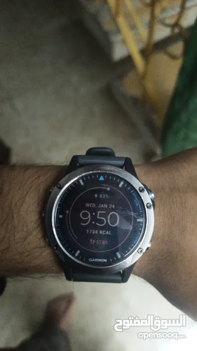 ساعه رياضيه Garmin quatix5 sapphire crystal 47