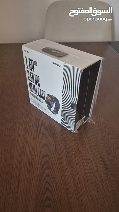 Tecno Watch 2 Black - Brand New Smart Watch جديدة بالكرتونة غير مفتوحة