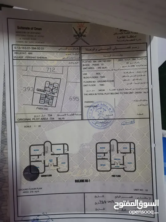 عمارة للبيع مكونة من طابقين بحلة النهضة قرب تأمين ظفار تصلح لسكن لموظفي الشركات وسكن للعمال