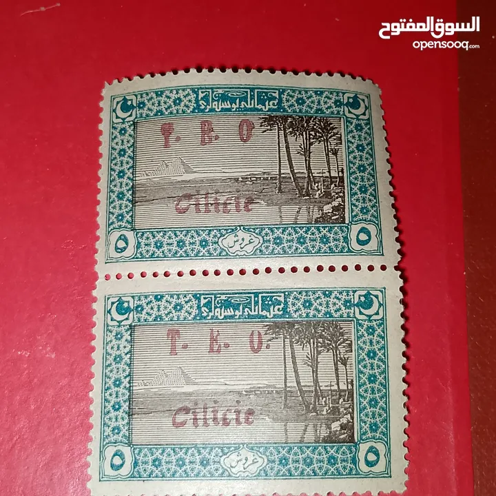 طوابع بريدية عثمانيه ومميز