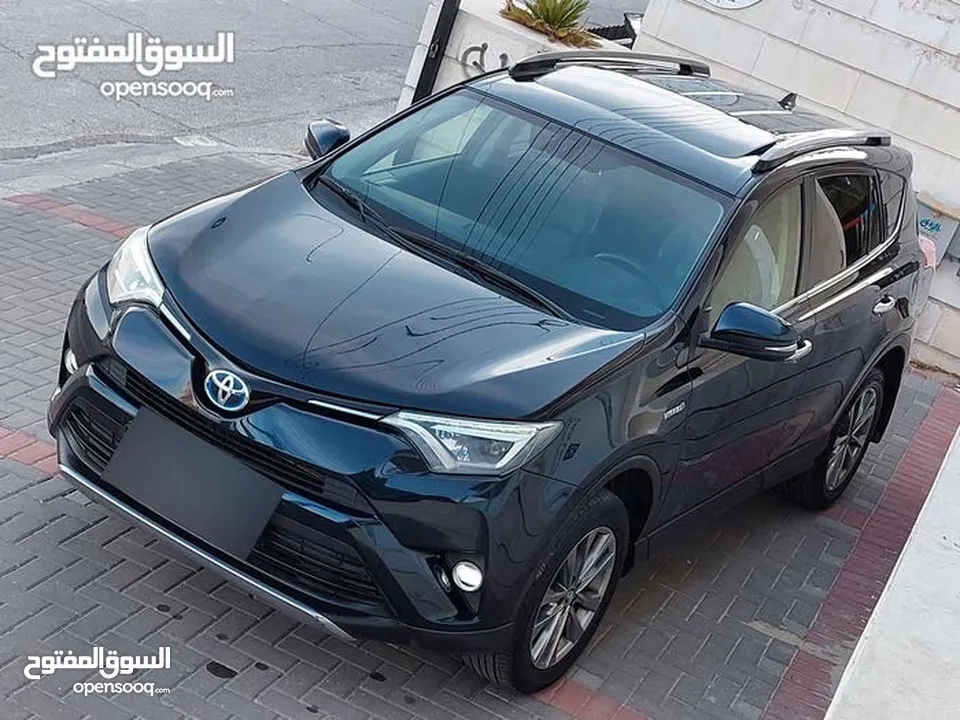 تويوتا راف فور 2017 فل ليمتد وارد وكفالة وكاله فحص كامل كلين أعلى صنف 4×4 بحالة وكاله