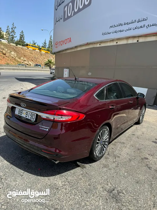 Ford Fusion Titanuim  clean title 2017 - كلين تايتل فورد فيوجن اعلى صنف / وكالة / اعلى صنف تيتانيوم