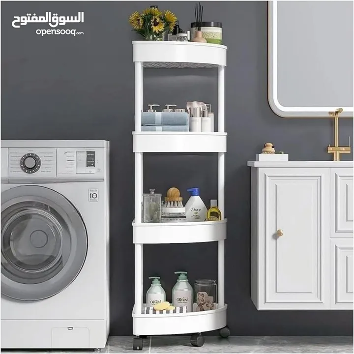 ستاند تنظيم مع ستاند زاوية بلاستيكي 4طبقات.. خليك غير عن الكل