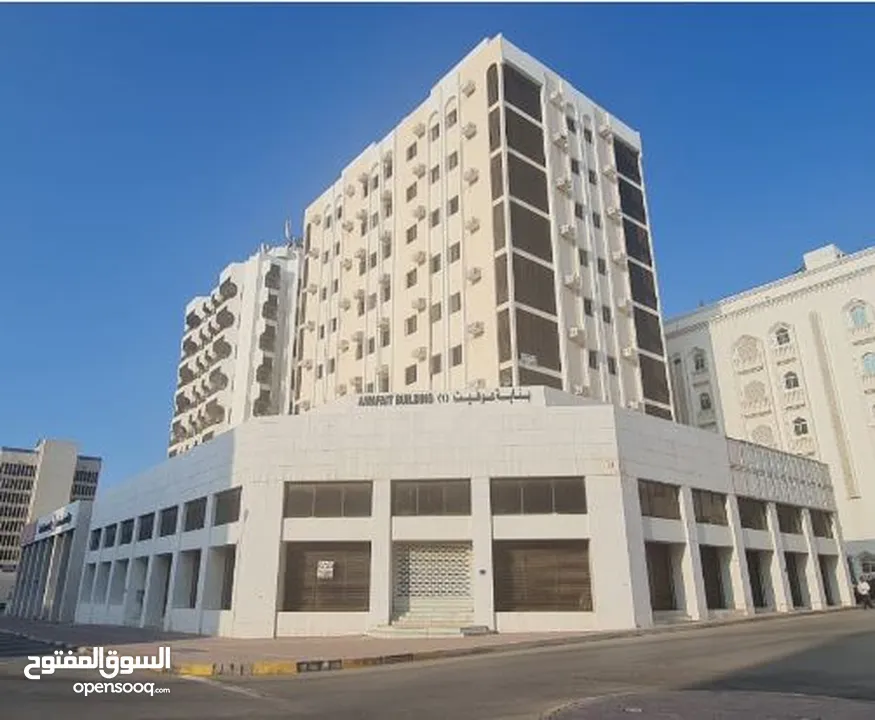 Showroom & Office Available at CBD, next to Bank Muscat , facing the main road.