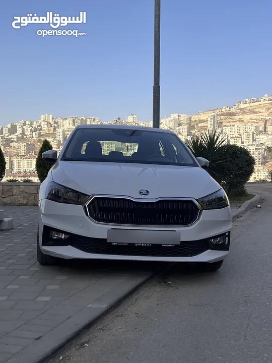 سكودا فبيا بحاله الوكاله عداد12km