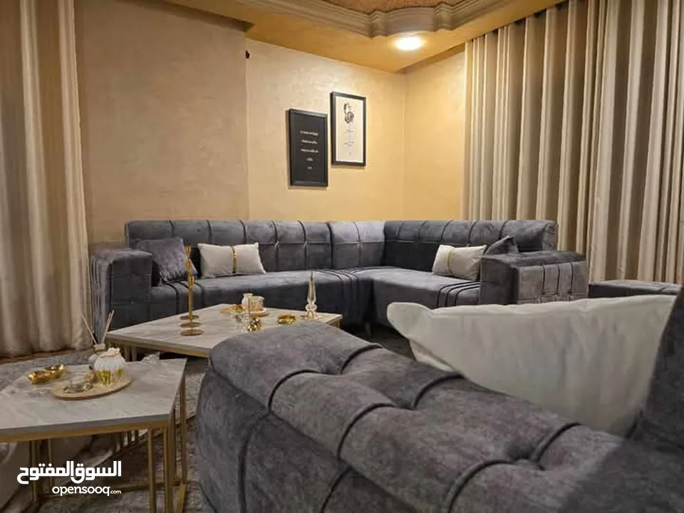 طقم كنب وكاله استعمال شهر للبيع