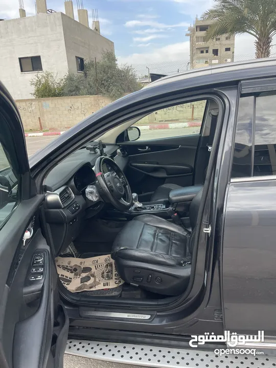 كيا سورنتو فل مسكر دفع رباعي فحص نخب ولا غرام بويه ترخيص تامين شامل سنه عداد 132 اصلي