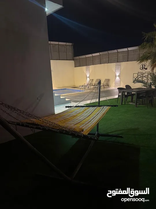 شاليه ومزرعة رويال ستار vip للايجار البحر الميت