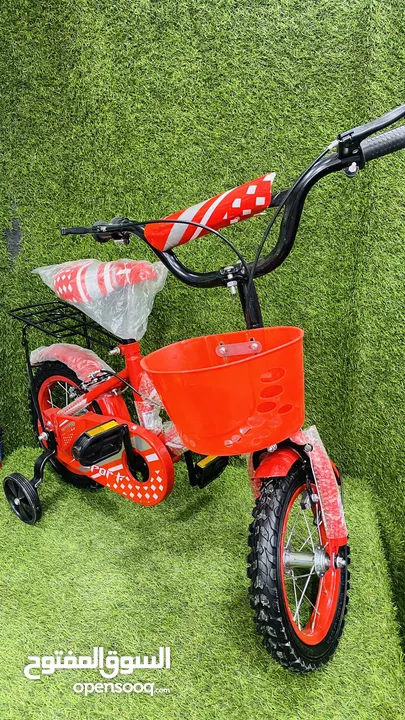 عرض خاص على الدراجة الهوائية للاطفال مقاس 12 انش ماركة bmx متوفر بعدة الوان مختلفة بناتي ولادي
